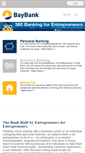 Mobile Screenshot of baybankmd.com