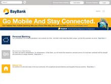Tablet Screenshot of baybankmd.com